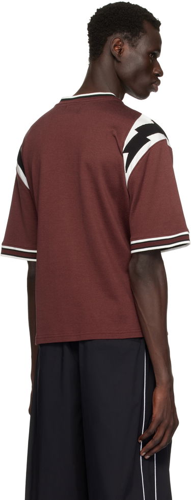 Tričko Rhude Rhude Lightning Ringer Jersey T-Shirt Hnedá | RHPS25TT19012, 2