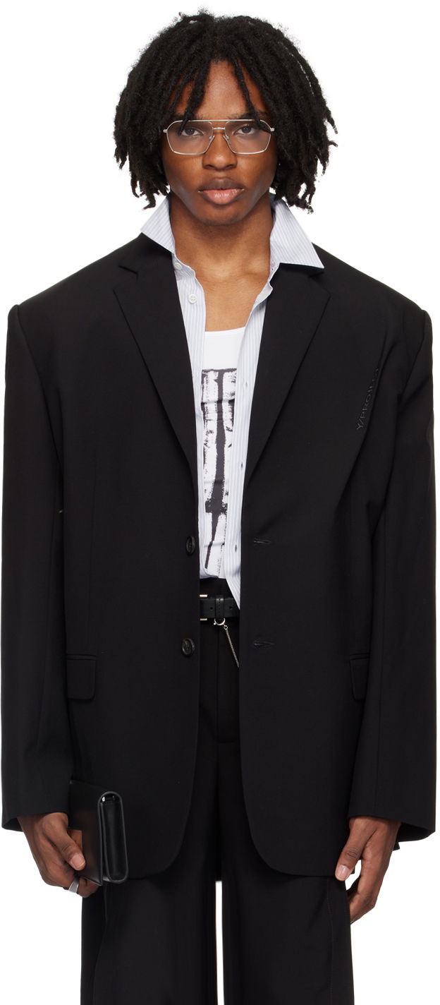 Kabáty Y/PROJECT Blazer Pinched Čierna | 201BL002, 0