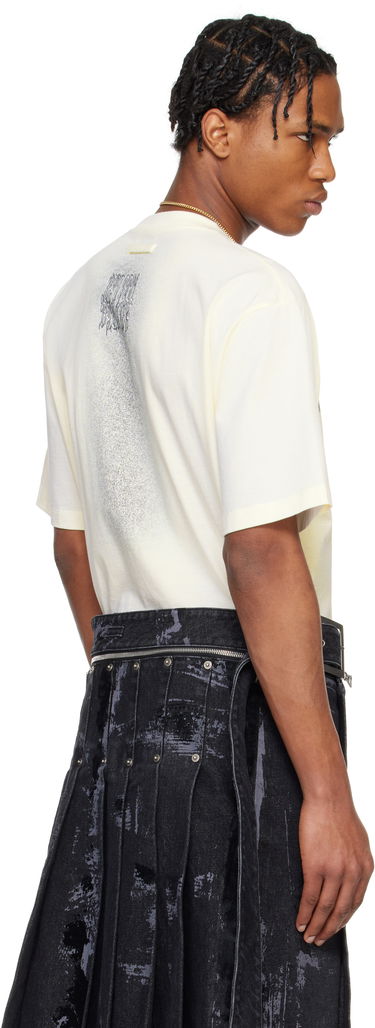 Tričko Jean Paul Gaultier Jean Paul Gaultier Oversized Tattoo Ruban T-Shirt Béžová | 25/34-F-TS118I-J090-0500, 2
