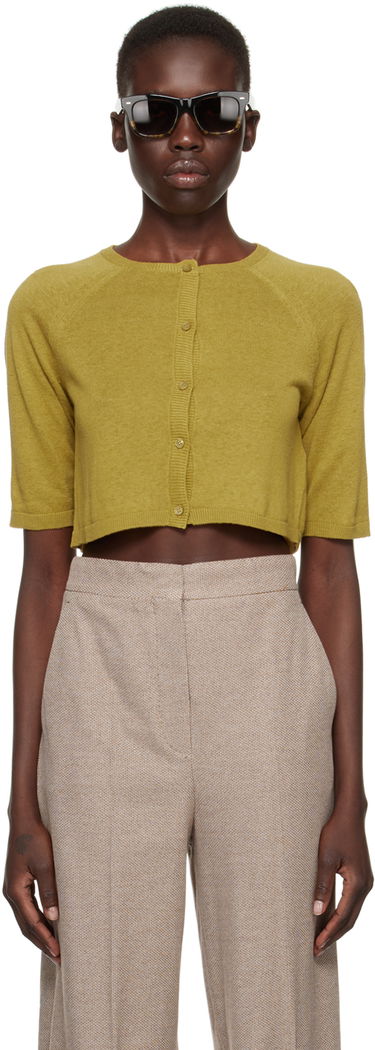 Sveter Max Mara Cropped Cardigan Zelené | 2419371013600, 0