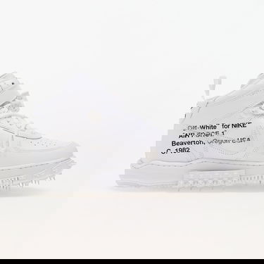Tenisky a topánky Nike Air Force 1 Mid "Off-White Graffiti White" Biela | DR0500-100, 4