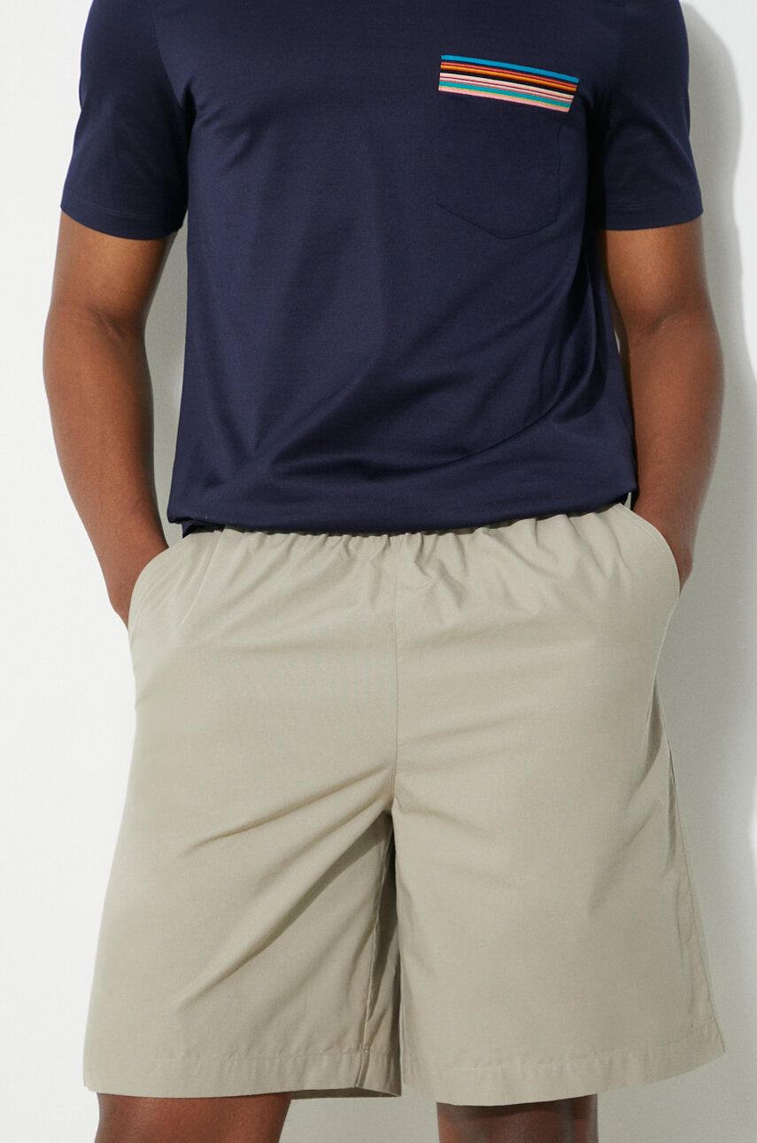 Šortky Fred Perry Wide Leg Poplin Shorts Béžová | S7173.U54, 0