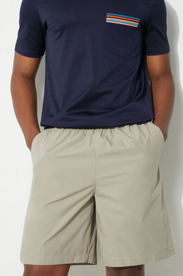 Šortky Fred Perry Wide Leg Poplin Shorts Béžová | S7173.U54, 0