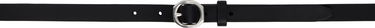 Opasok rag & bone rag & bone Baby Audrey Leather Belt Čierna | WJW24HB1018LE18, 0