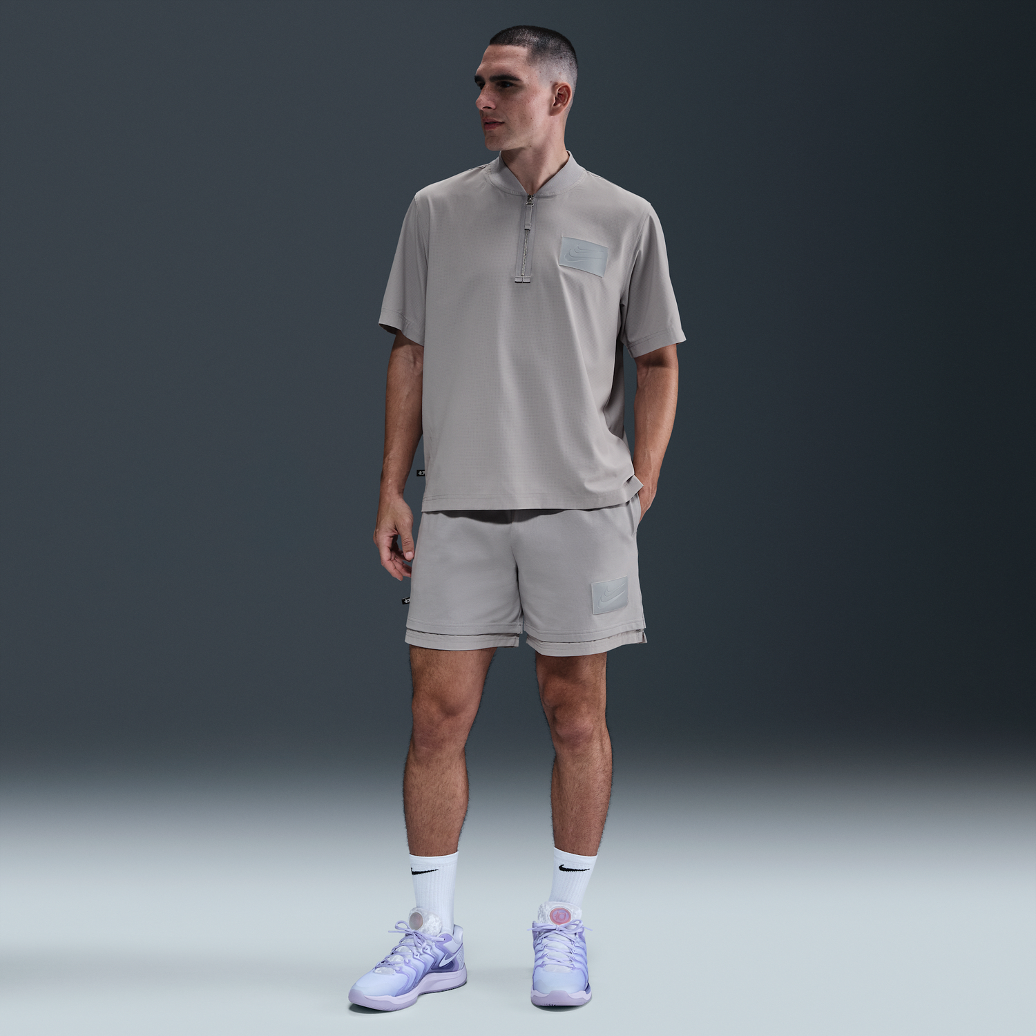 Šortky Nike Dri-FIT Kevin Durant Basketball Shorts Šedá | HJ4211-012, 0