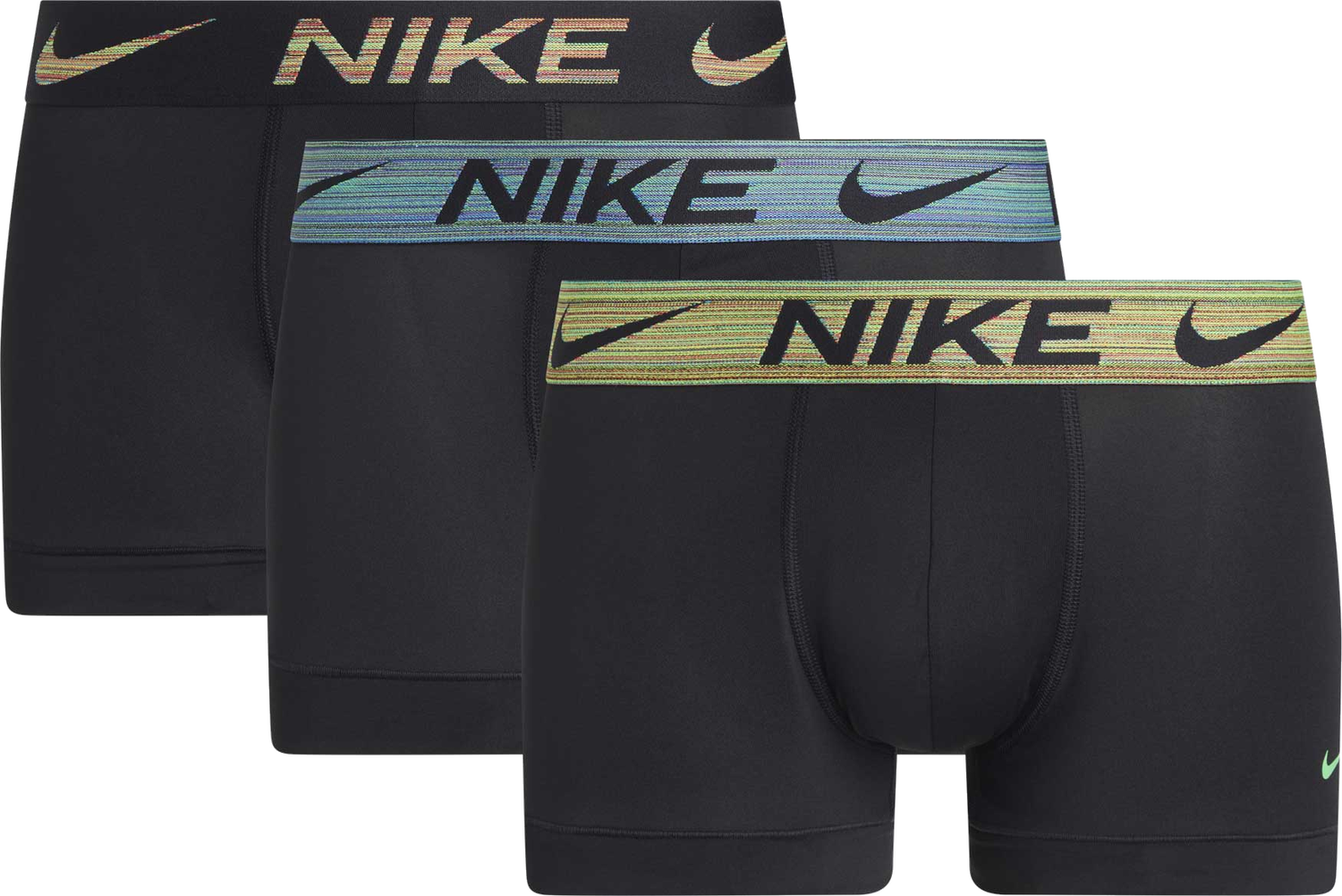 Boxerky Nike Dri-FIT Trunk Boxershort 3-Pack Čierna | ke1156-2u8, 0