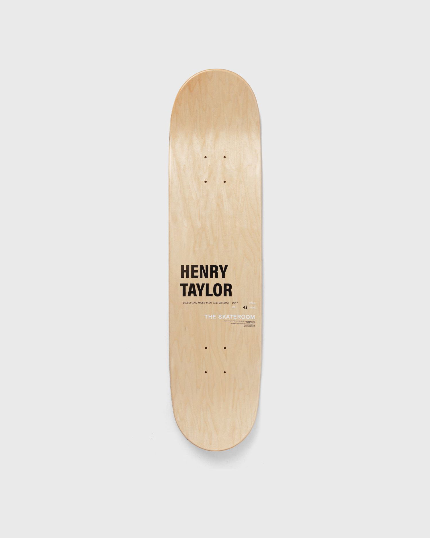 Flexstyle The Skateroom Henry Taylor Cicely and Miles Visit The Obamas Deck Modrá | 5407006113683, 1