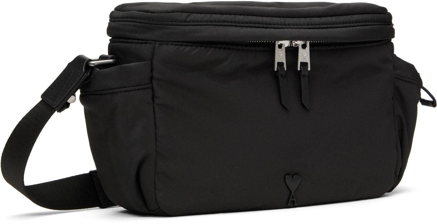 Taška cez rameno AMI AMI de Coeur Messenger Bag Čierna | ULL022.AW0021, 1