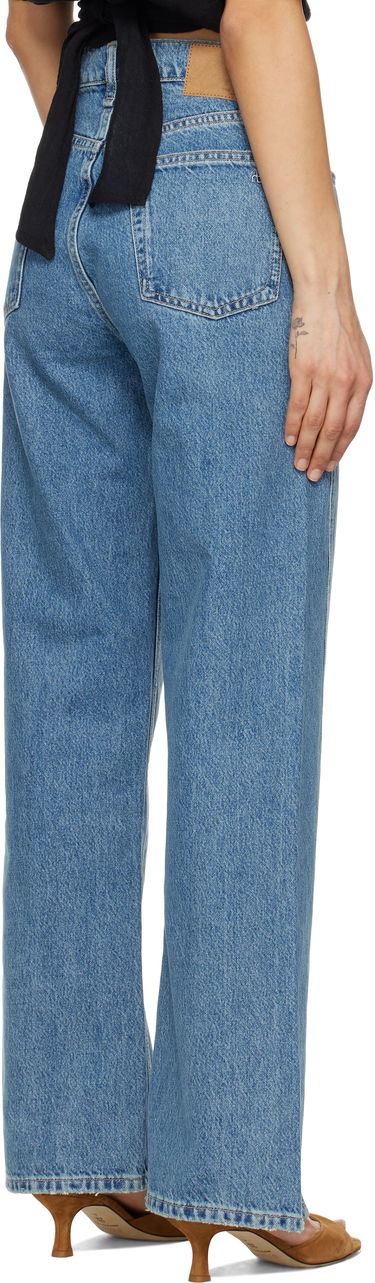 Džínsy rag & bone Rag & Bone Loose Shea High-Rise Jeans Modrá | WDD25S2998RGAS, 2