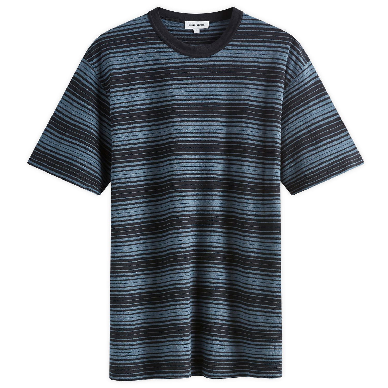 Tričko NORSE PROJECTS Johannes Spaced Stripe Navy | N01-0654-7156, 0