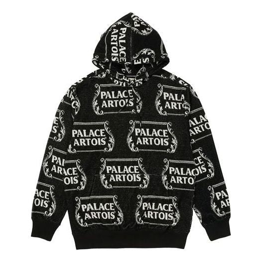 Mikina Palace Palace x Stella Artois Crossover Full Print Hoodie Čierna | PAL-SS21-6