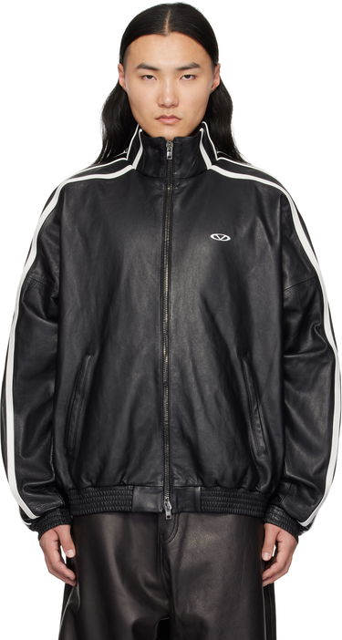 Bunda VETEMENTS Vetements Gym Leather Jacket Čierna | UA66JA290B, 0