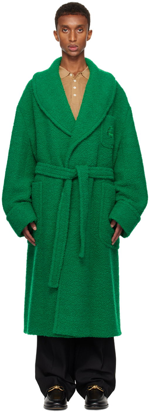 Kabáty Lacoste Oversized Coat Zelené | BH1699 LDM