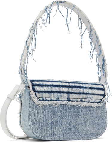 Kabelka Diesel Diesel 1DR Denim Shoulder Bag Modrá | X08396 P8040, 2