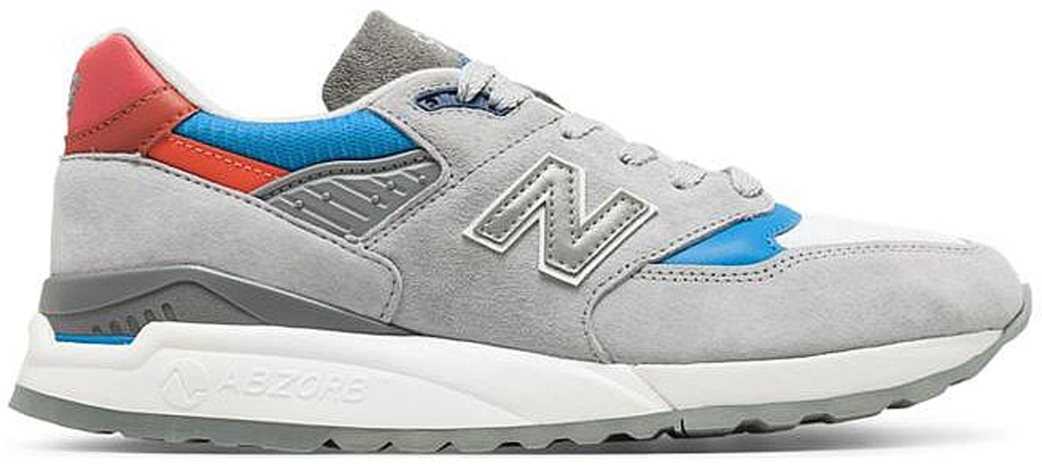 Tenisky a topánky New Balance 998 "Grey Light Blue Red" Šedá | M998CNG, 0