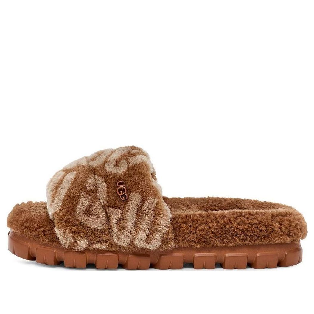 Tenisky a topánky UGG Slides with Logo Hnedá | 1148770-HWD, 0