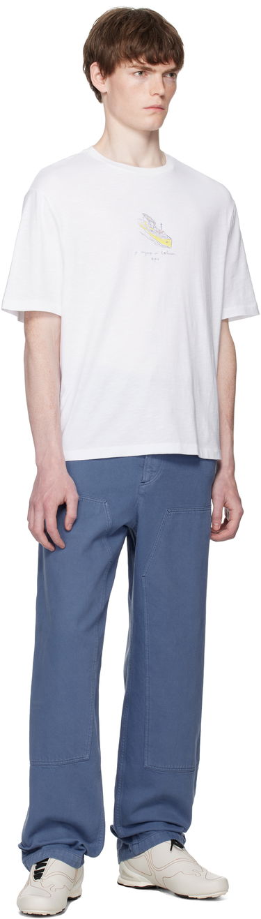 Tričko A.P.C. A.P.C. Jack Graphic T-Shirt Biela | COHJC-H26517, 3