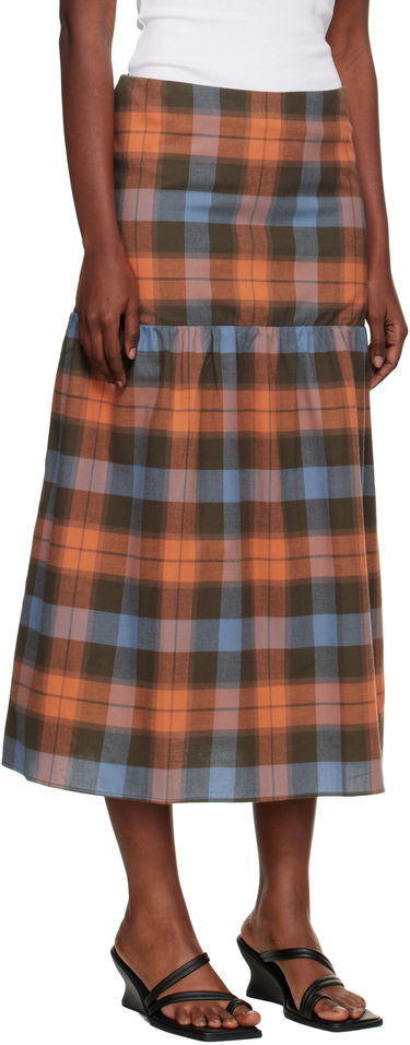 Sukňa Baserange Baserange Garlin Plaid Maxi Skirt Rôznofarebný | SSGA-OC-AU25, 1