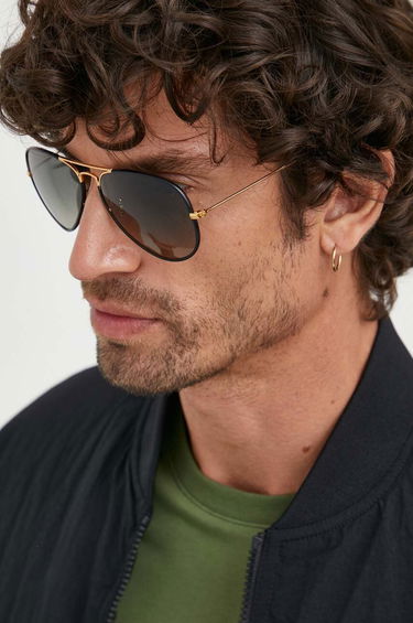 Slnečné okuliare Ray-Ban Ray-Ban Aviator Full Color Sunglasses Čierna | 0RB3025JM, 3