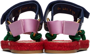 Doplnky Valentino Valentino Garavani Lake Powell Rope Sandals Zelené | 6W0S0LZ5PNB, 4