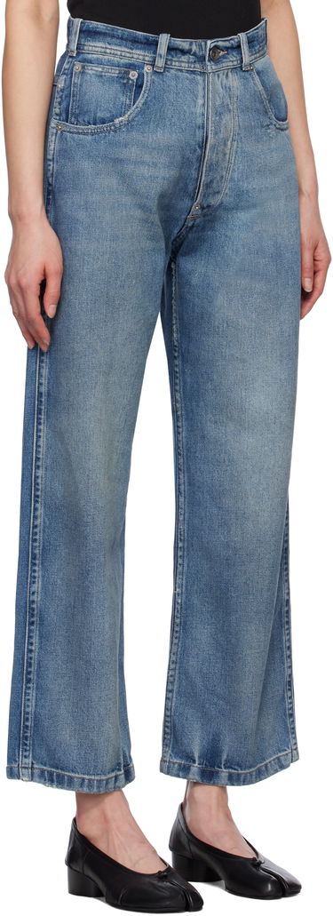 Džínsy Maison Margiela Maison Margiela Distressed Jeans Modrá | S50LA0240 S30383, 4