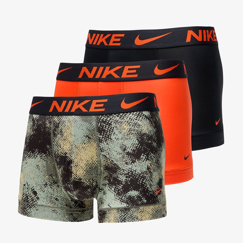 Boxerky Nike Dri-FIT Essential Microfiber Trunk 3-Pack Multicolor Rôznofarebný | 000PKE1156-QD7