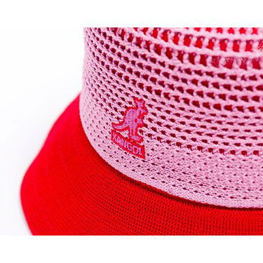 Klobúk Kangol Kangol Double Mesh Lahinch Bucket Hat Size S Ružová | K3745-PS664, 3