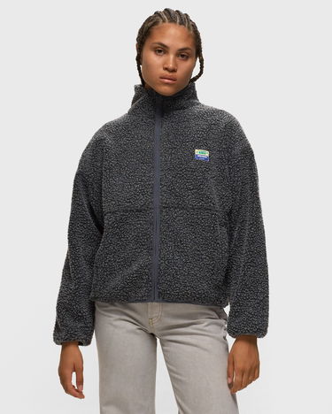 Mikina American Vintage American Vintage Hoktown Fleece Jacket Šedá | HOK16CH23-ANTHRACITE-CHINE, 1