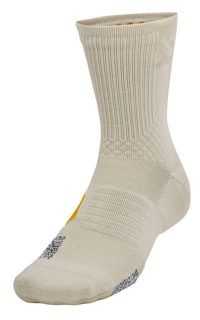 Ponožky Under Armour Playmaker Mid Crew Socks Béžová | 1376229-289, 0