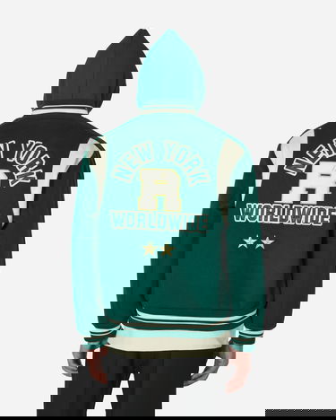 Bunda Puma Rhuigi x Varsity Jacket Zelené | 539695-94, 2