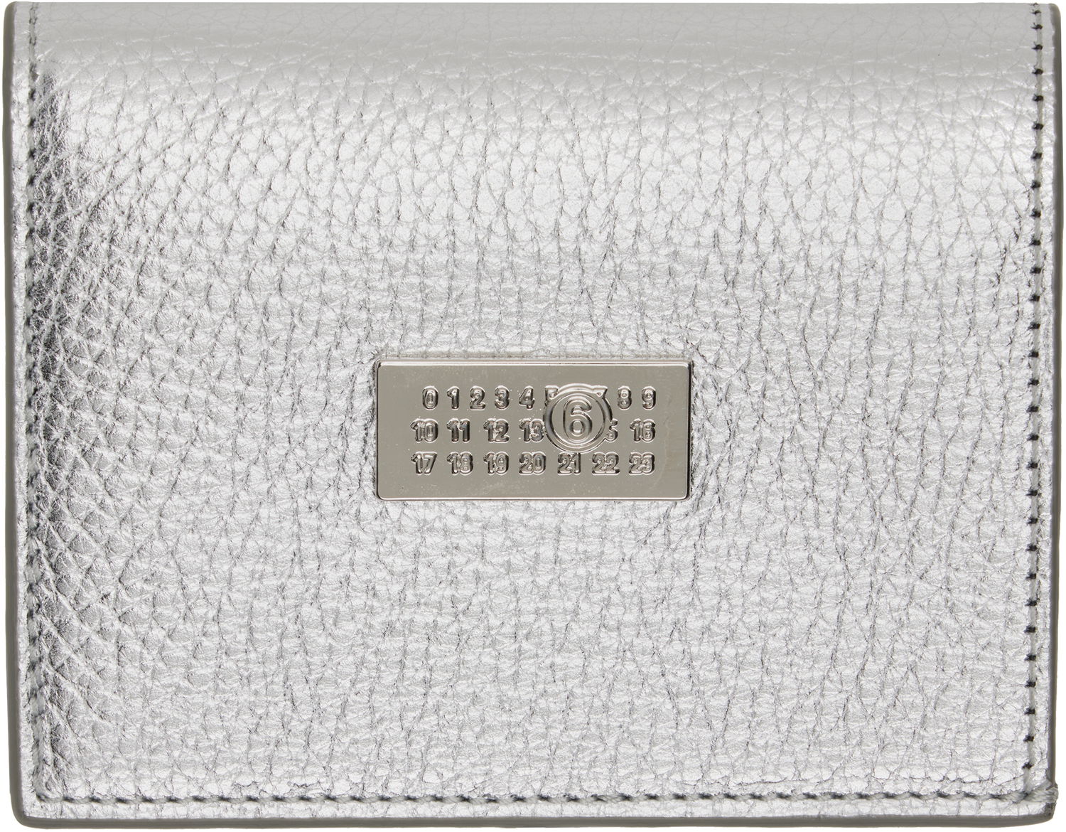 Peňaženka Maison Margiela MM6 Maison Margiela Numeric Bifold Wallet Metalická | SA5UI0015 P8395, 0