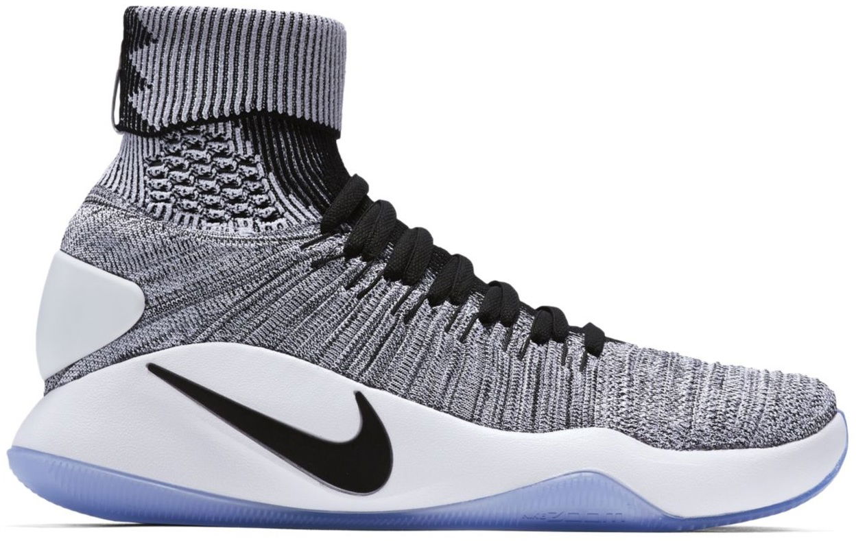 Tenisky a topánky Nike Hyperdunk Flyknit 2016 Oreo Šedá | 843390-010, 0
