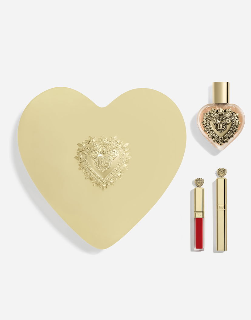 Parfémy a vône Dolce & Gabbana Devotion Edp Deluxe Heart-shaped Beauty Gift Set Žltá | VT01LAVT0009V000