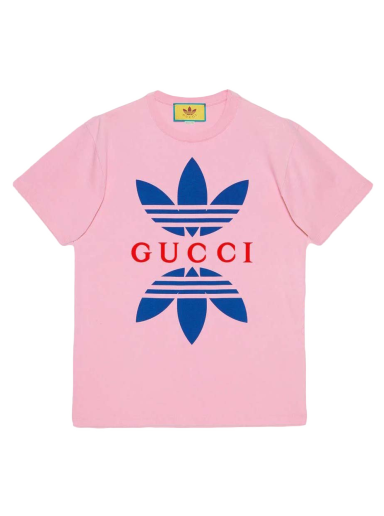 Tričko Gucci adidas x Cotton Jersey T-Shirt Ružová | ‎548334 XJEMJ 5904