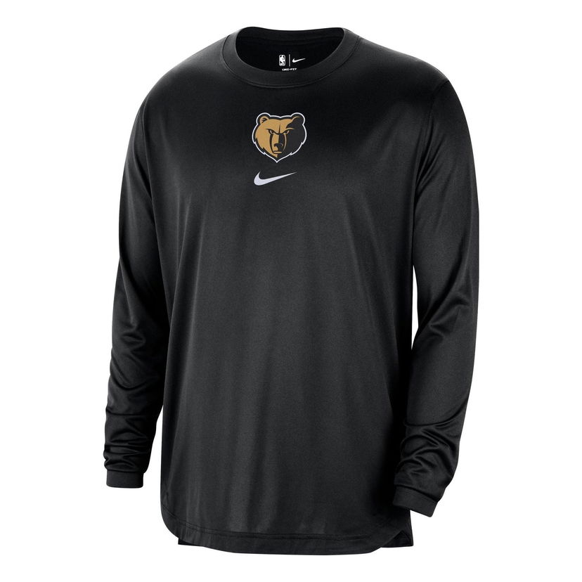 Tričko Nike NBA Memphis Grizzlies City Edition Long Sleeve T-Shirt Čierna | FB3599-010