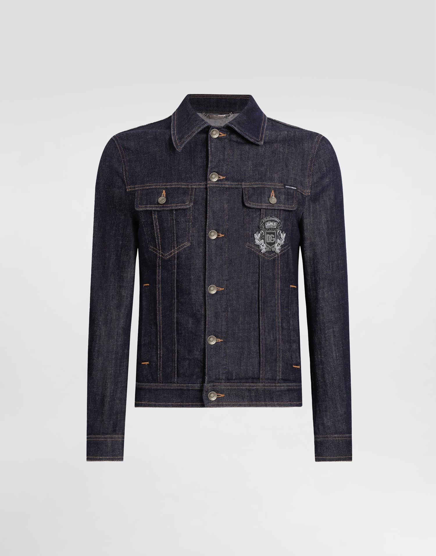 Džínsy Dolce & Gabbana Denim Jacket with Patch Navy | G9VZ8ZG8ME9S9001, 0