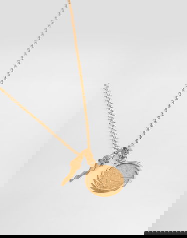 Náhrdelník Dolce & Gabbana Dolce & Gabbana Medal and Horn Pendant Necklace Metalická | WNR8S2W1111ZOO00, 1