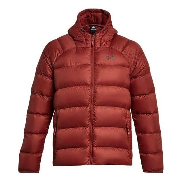 Prešívaná bunda Under Armour Storm Down 2.0 Hooded Jacket Červená | 1372651-688