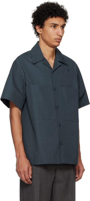 Košeľa Jil Sander Jil Sander Heavyweight Camp Collar Shirt Zelené | J22DL0291_J45002, 1