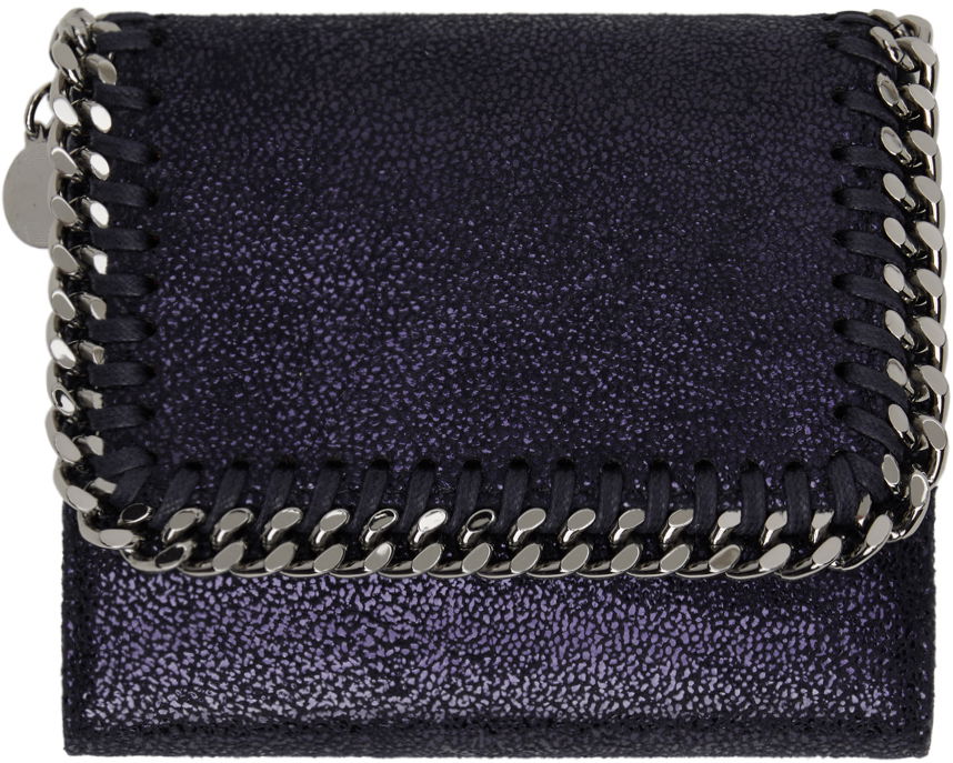 Peňaženka Stella McCartney Small Flap Wallet Navy | 431000W9056, 0