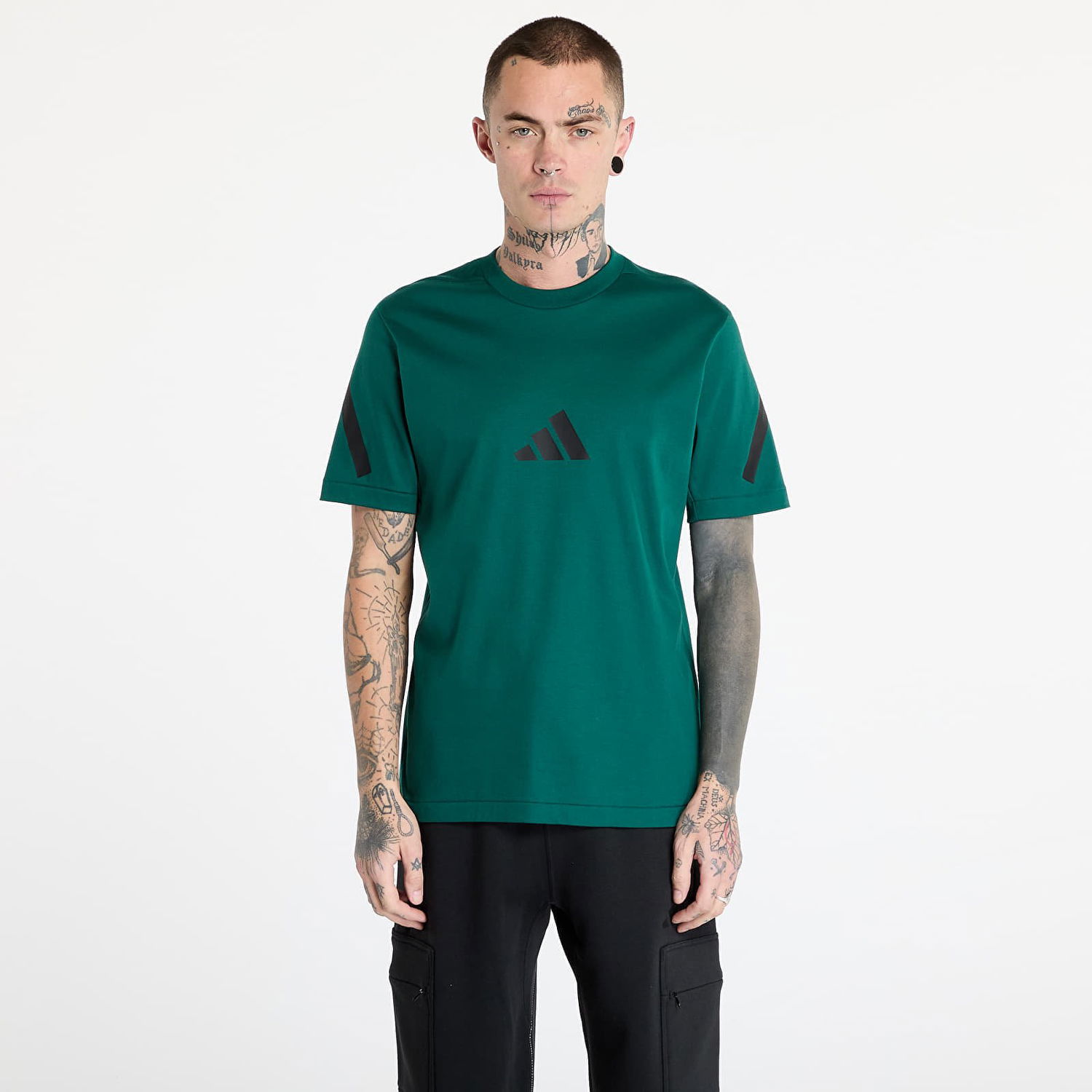 Tričko adidas Performance Men's Z.N.E. Green Tee Zelené | JF6544, 0