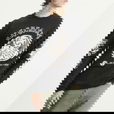 Tričko BBC IceCream Multi Graphic Longsleeve T-Shirt with Retro Woman Print Čierna | IC25434-BLK, 2