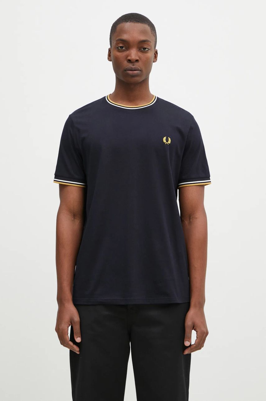 Tričko Fred Perry Twin Tipped T-Shirt Navy | M1588.W53, 0