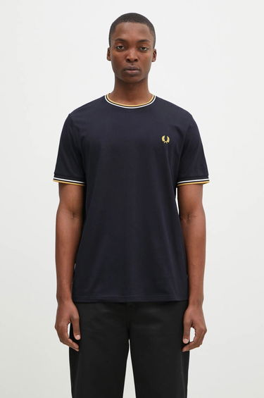 Tričko Fred Perry Twin Tipped T-Shirt Navy | M1588.W53, 0