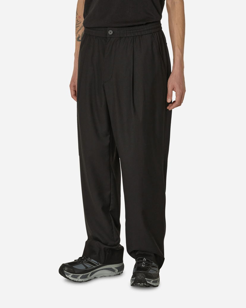 Nohavice Awake NY Pleated Wool Pants Black Čierna | 9031865 BLK