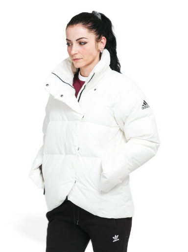 Bunda adidas Performance Big Baffle Jacket Biela | GT6542