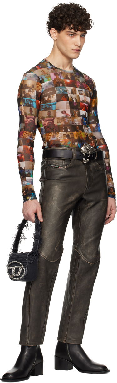 Tričko Diesel Photo Print Long Sleeve T-Shirt Rôznofarebný | A16475-0IQAK-9XXA, 4