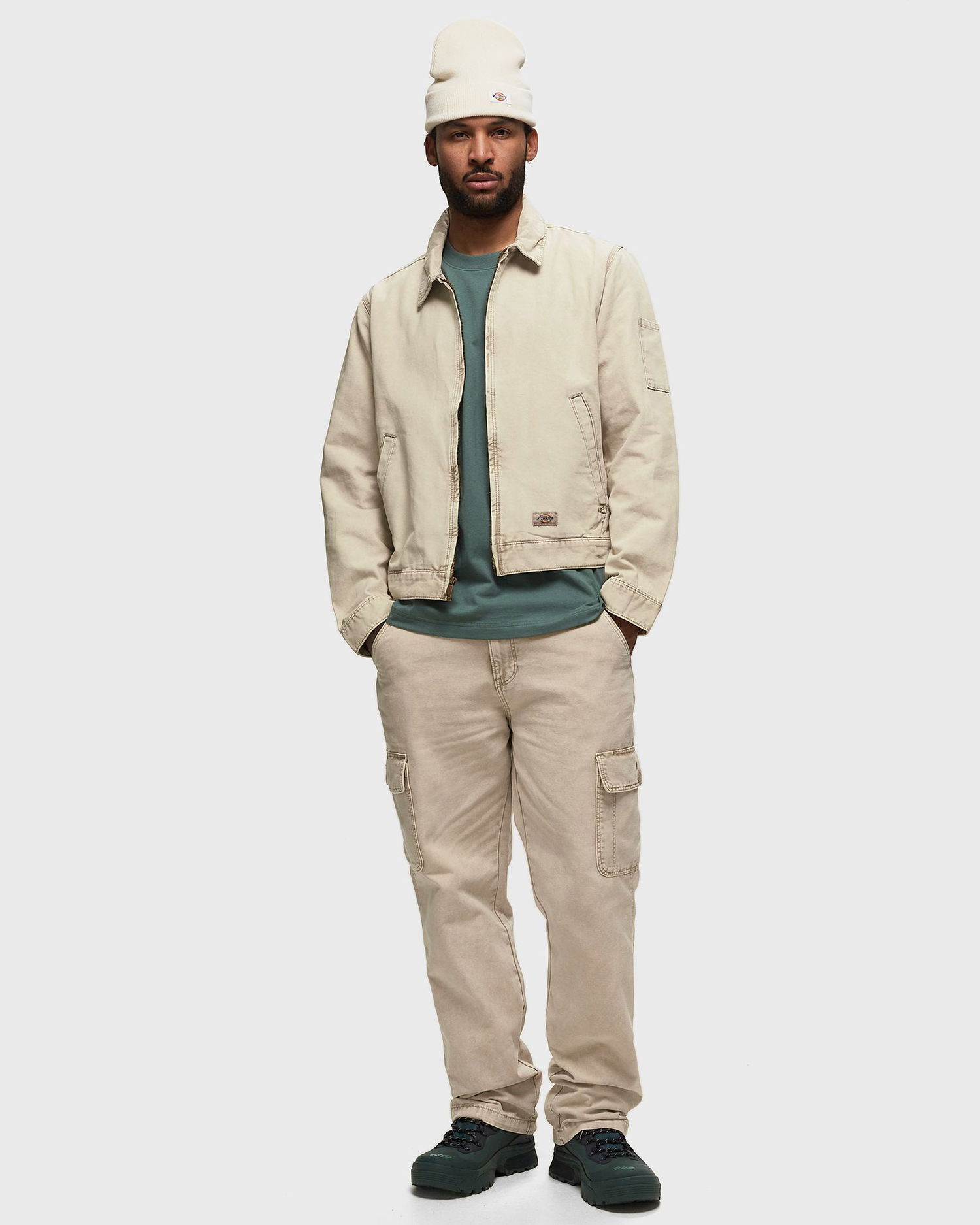 Oblečenie a doplnky Dickies Newington Jacket Man Sandstone Size M Čierna | 0A4YQN, 0