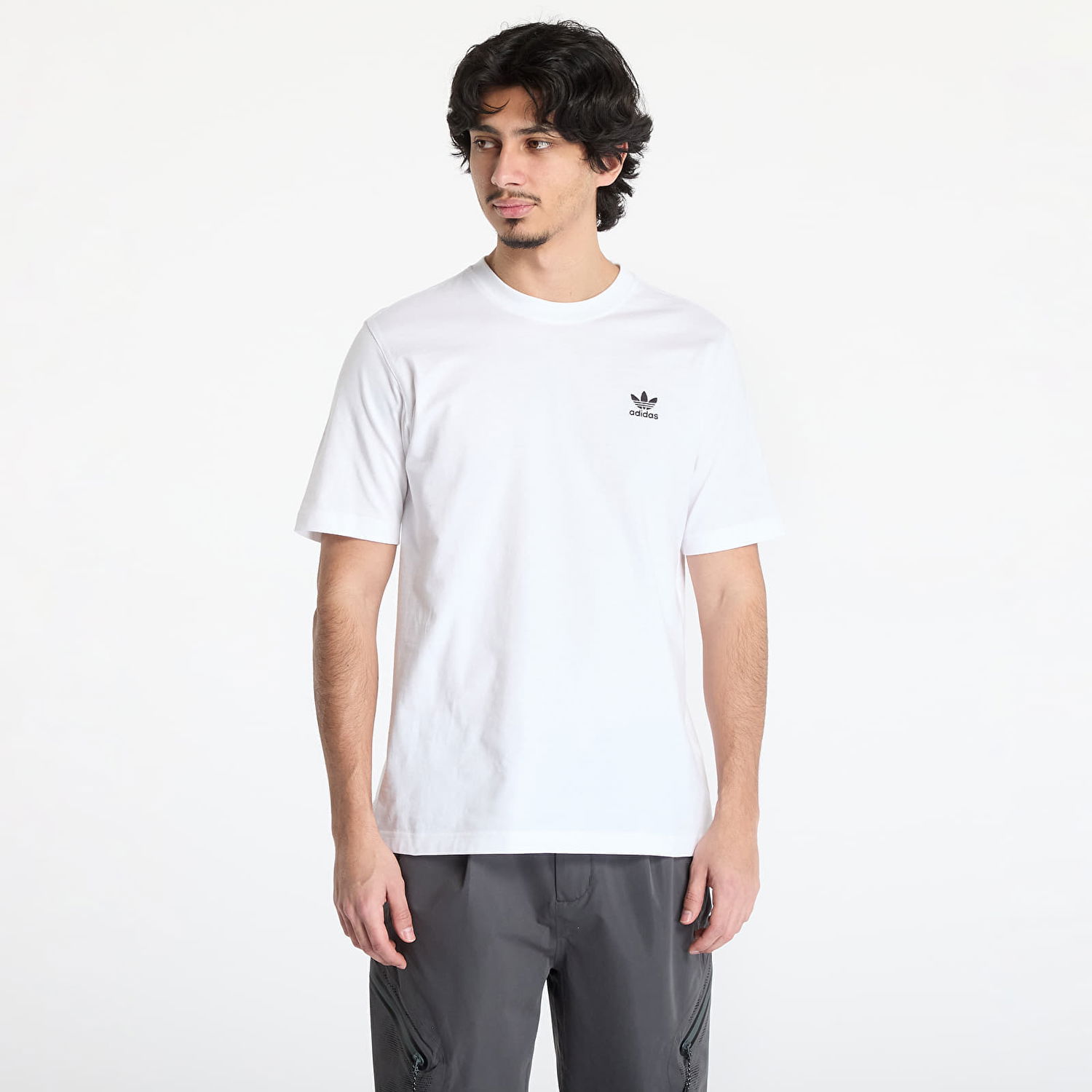 Tričko adidas Originals Trefoil Essentials T-Shirt Biela | JI8544, 0