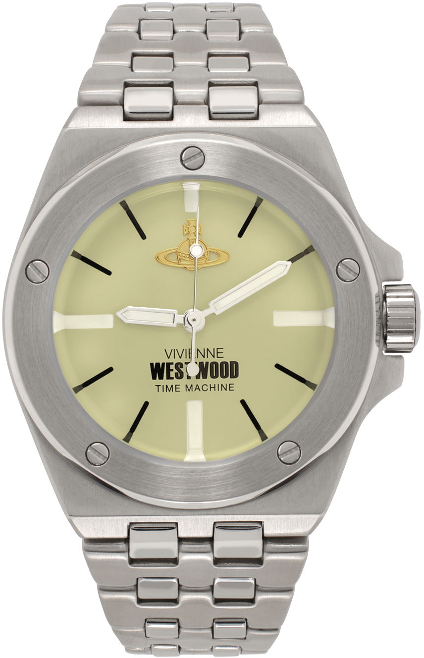 Hodinky Vivienne Westwood Leamouth Watch Šedá | VV271GRSL, 0